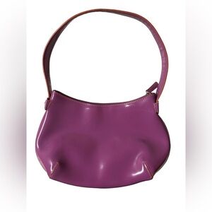 Y2K VINTAGE DKNY PATENT LEATHER handbag